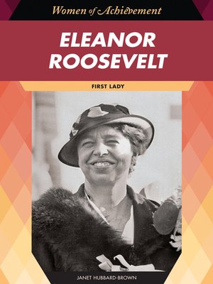 cover image of Eleanor Roosevelt